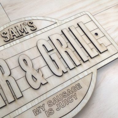 Personalise Wall Plaque 